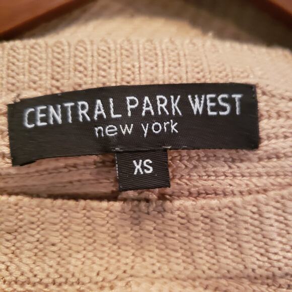 Central Park West Ribbed Oversized Sweater Revolve Wheat - XS - Picture 5 of 6